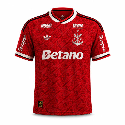 Camisa Flamengo 2026/27 III Jogador - Todos os Partrocinadores