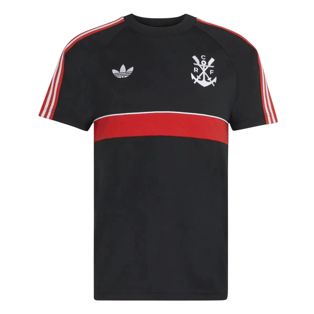 Camisa Flamengo Originals 2 Trefoil 2026/27 - Masculina Preta