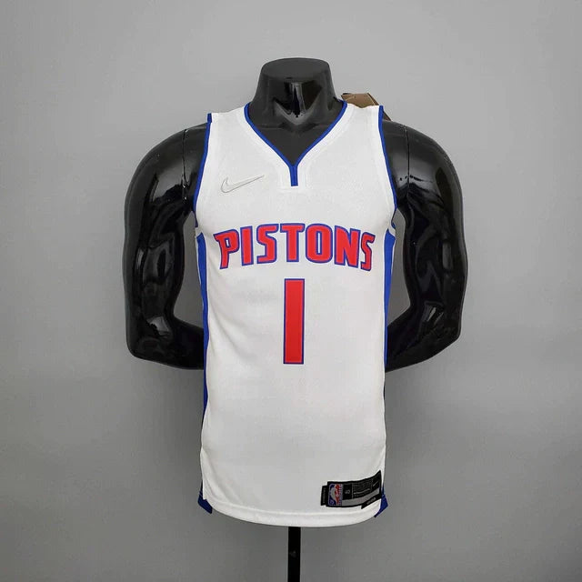 Camisa Regata Detroit Pistons Branca - Masculina
