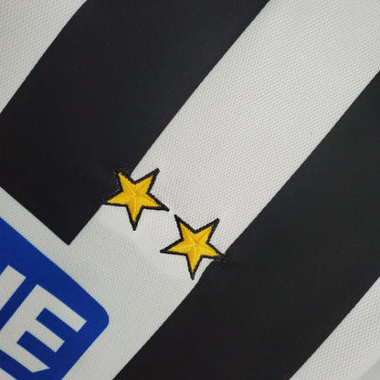 Camisa Juventus Retrô 1994/1995 Preta e Branca