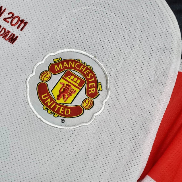 Camisa Manchester United Retrô 2010/2011 Branca