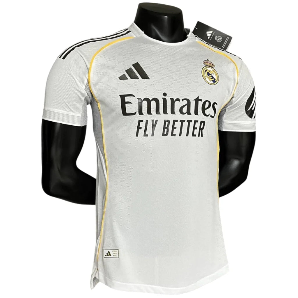 Camisa Real Madrid Home 25/26 - Jogador Masculina
