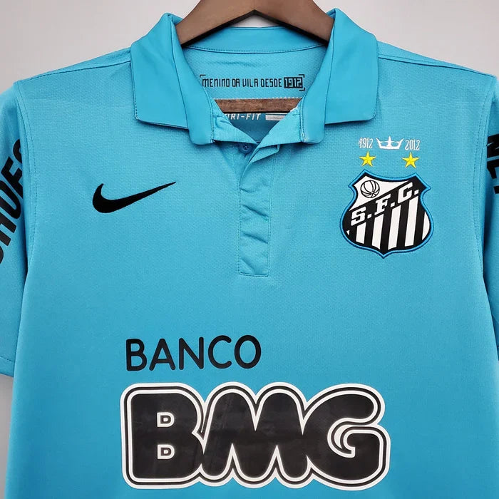 Camisa Santos Retrô 2012/13 Masculina Azul