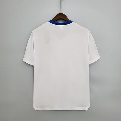 Camisa Real Madrid Treino 2021/22 Retrô - Branca