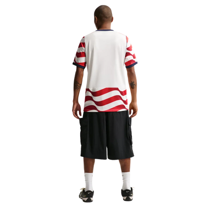 Camisa Estados Unidos Home 26/27 Torcedor Masculino - Vermelha e Branco