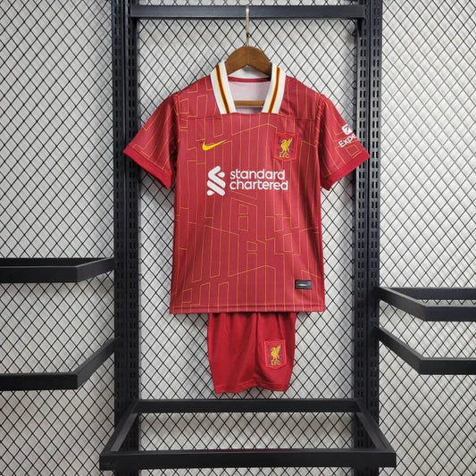 Conjunto Infantil Liverpool Home 24/25