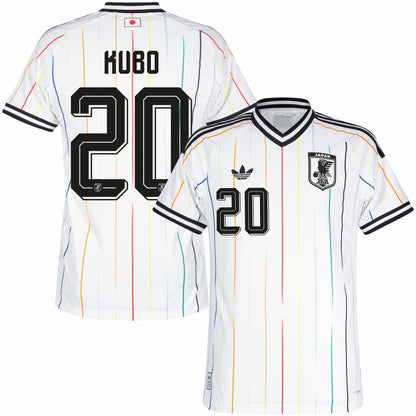 Camisa Japão Away Copa 2026 - #20 Kubo - Versão Jogador