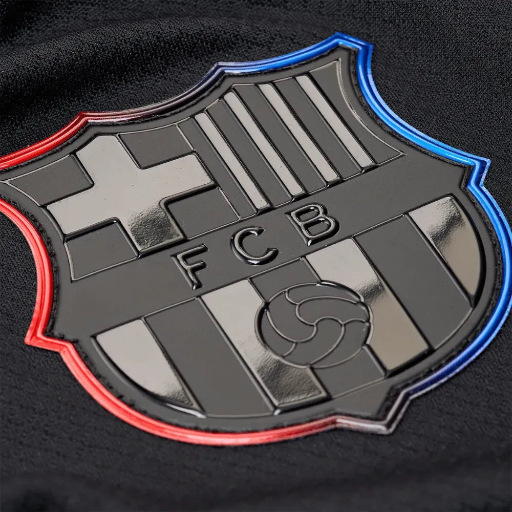 Camisa Barcelona Away x Travis Scott All Black 24/25 - Torcedor Masculina