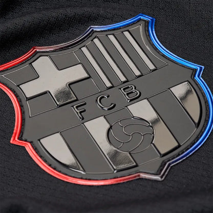 Camisa Barcelona Away x Travis Scott All Black 24/25 - Torcedor Masculina