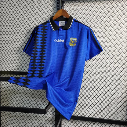 Camisa Retrô Argentina Especial 1994/95 Masculina Azul Marinho