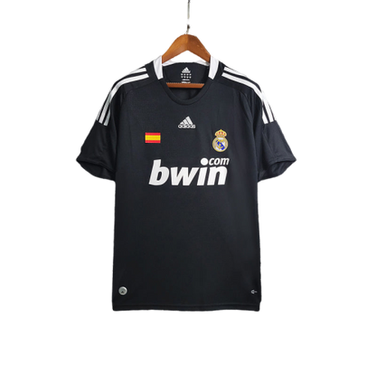 Camisa Retrô Real Madrid III Third 2008/09 Masculino Preto