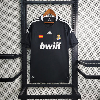 Camisa Retrô Real Madrid III Third 2008/09 Masculino Preto