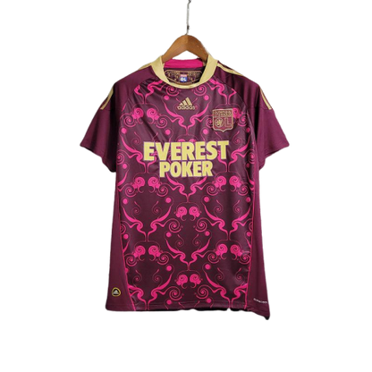 Camisa Retrô Lyon 2010/11 Masculino Rosa