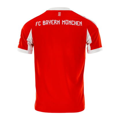 Camisa Bayern de Munique Home 25/26 - Torcedor Masculino - Vermelho e Branco