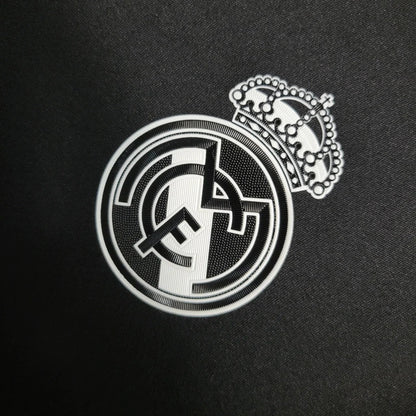 Camisa Real Madrid Third III 2016/17 Retrô Manga Longa - Preto