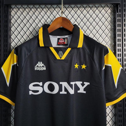 Camisa Juventus Home 1995/987 Retrô- Preto