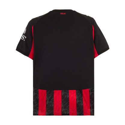 Camisa AC Milan Home 25/26 - Torcedor Masculino - Vermelho e Preto