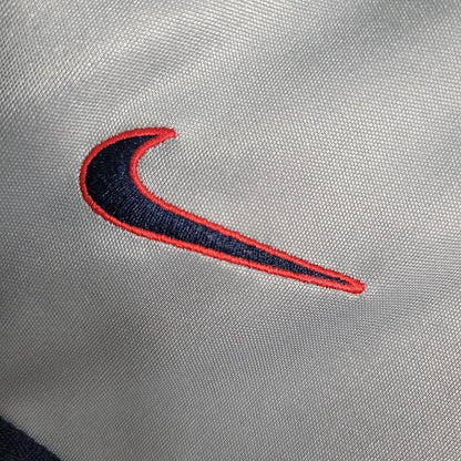 Camisa Retrô PSG Away 2000/01 Masculino Cinza e Branco
