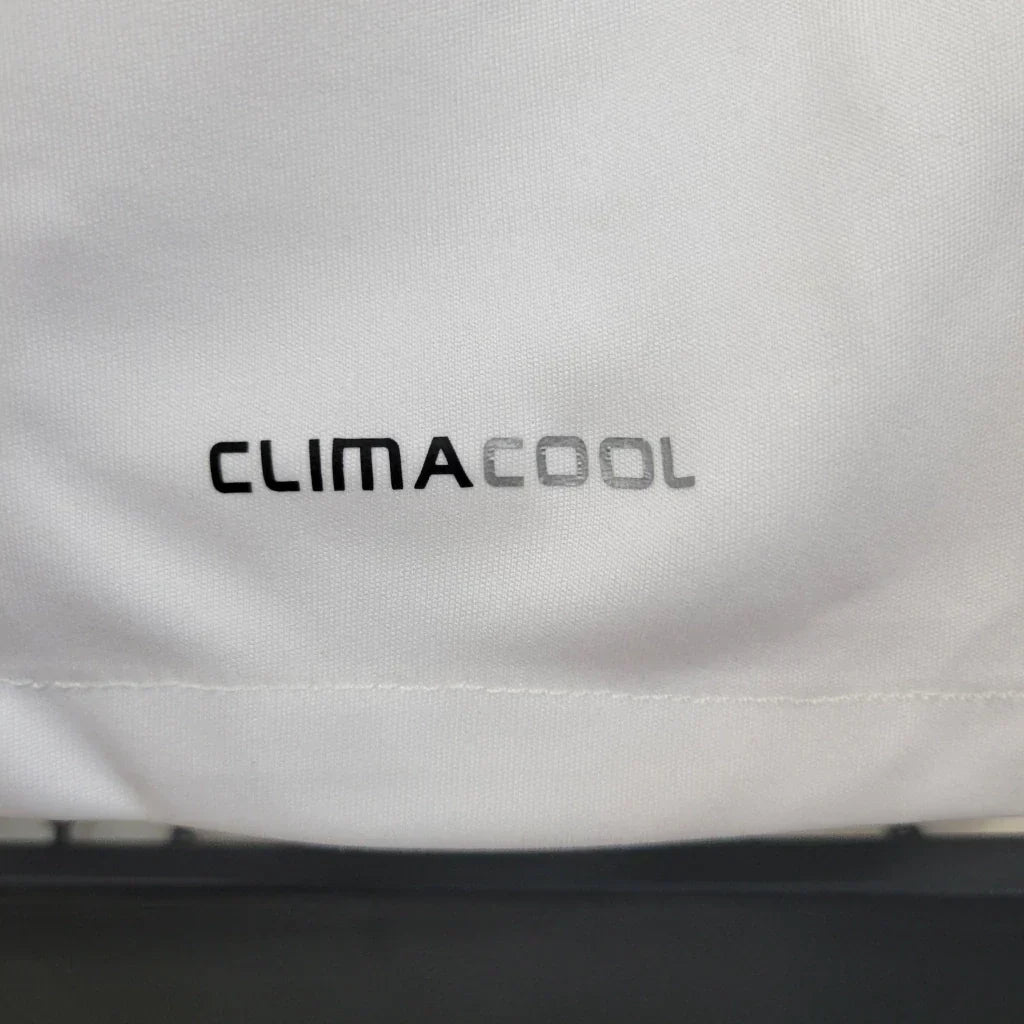 Camisa Retrô Real Madrid Manga Longa I Home 2011/12 Masculino Branco
