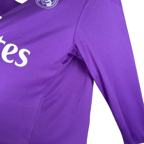 Camisa Retrô Real Madrid II Away 2016/17 Masculino Roxo
