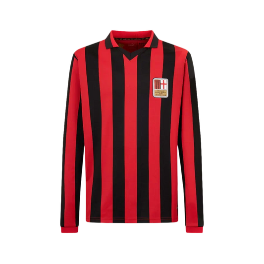 Camisa Manga Longa Milan 2024/25 - Vermelho e Preto Edição Especial