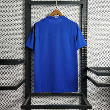 Camisa Retrô Manchester United 2007/08 Masculino Azul