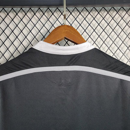 Camisa Retrô Real Madrid Manga Longa III Third 2014/15 Masculino Preto