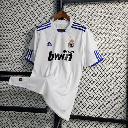 Camisa Retrô Real Madrid I Home 2010/11 Masculino Branco