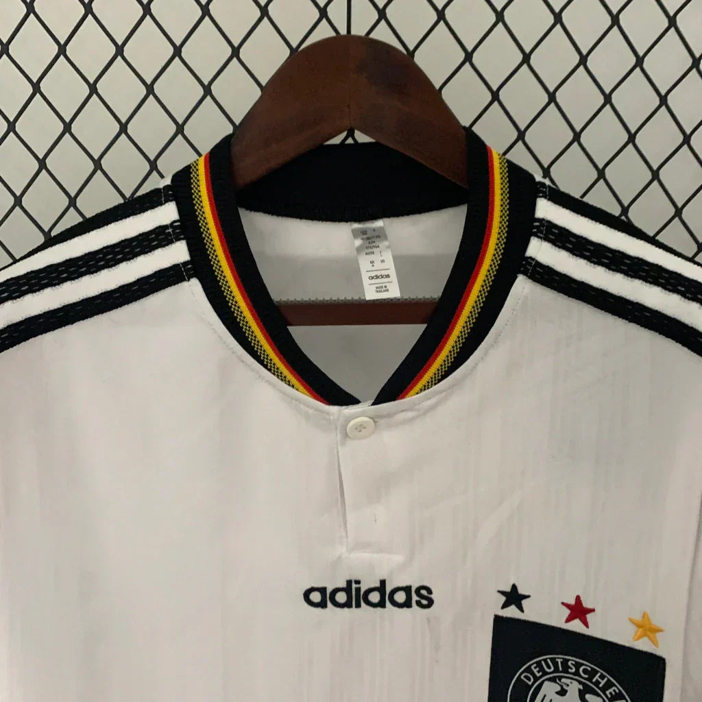 Camisa Retrô Seleção Alemanha - 1996 Branco
