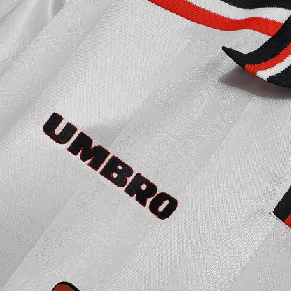 Camisa Manchester United Retrô 1997/1998 Branca