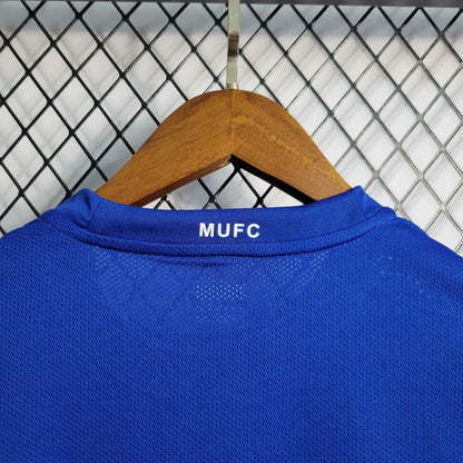 Camisa Retrô Manchester United 2007/08 Masculino Azul