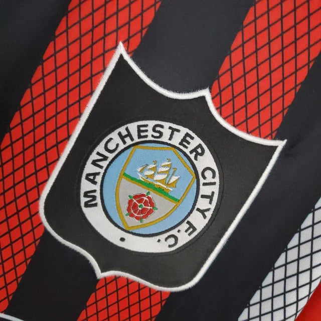 Camisa Manchester City Retrô 2011/2012 Azul