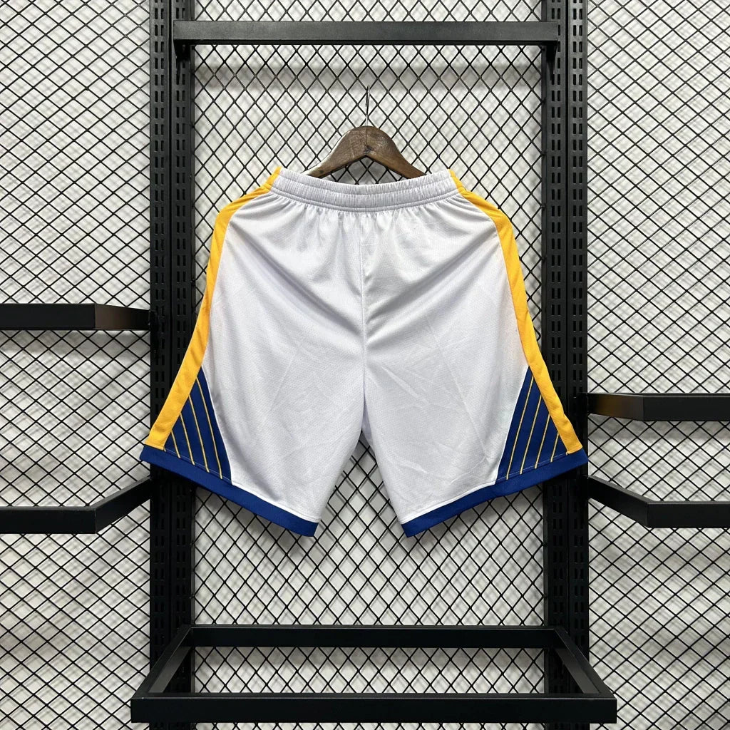 Shorts NBA Golden State Warriors 23/24 Casual -branco