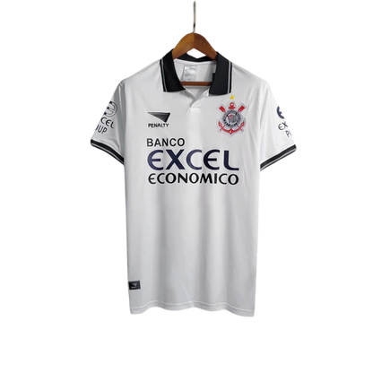 Camisa Corinthians Fora 1997 - Versão Retrô Branca