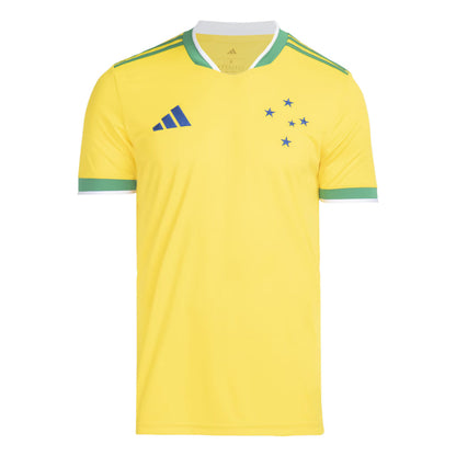Camisa Cruzeiro 2026/27 Verde Amarela Copa do Mundo - Torcedor