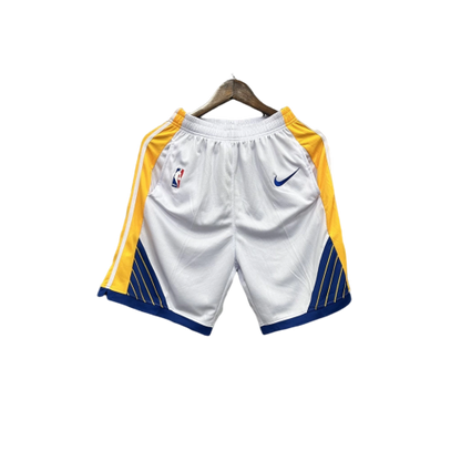 Shorts NBA Golden State Warriors 23/24 Casual -branco