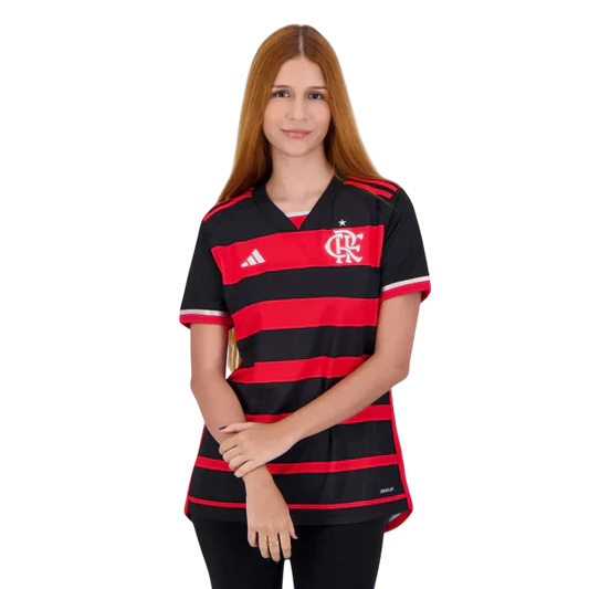 Camisa Flamengo Titular 24/25 - Feminina