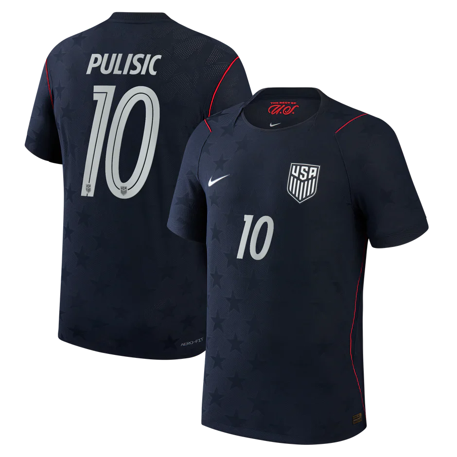 Camisa EUA Away Copa 2026 - #10 Pulisic - Torcedor