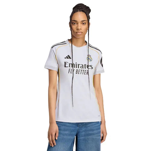 Camisa Real Madrid Home 25/26 - Versão Feminina