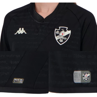 Camisa Vasco III Preta 24/25 - Feminina