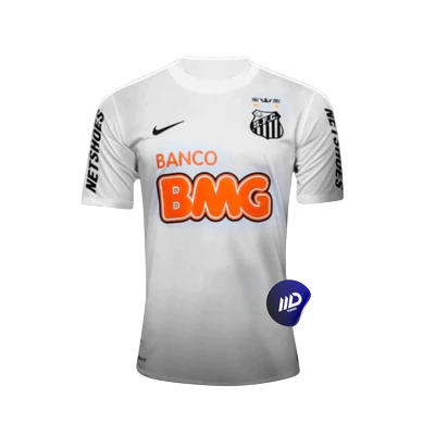 Camisa Retrô Santos I Home 2012/13 Masculino Branco