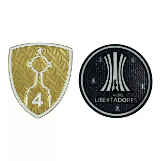 Patches Libertadores 4 Troféus