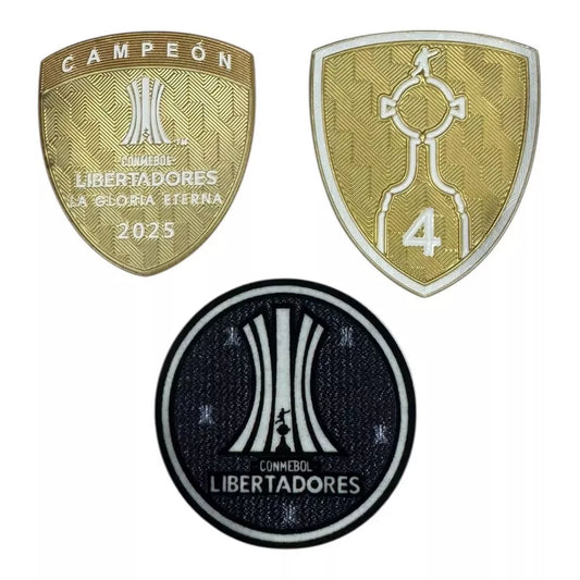 Kit Patch Campeão Libertadores TETRA 2025