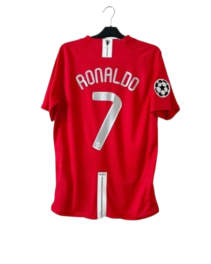 Camisa Retrô Manchester United I Home 2007/08 Masculino Vermelho