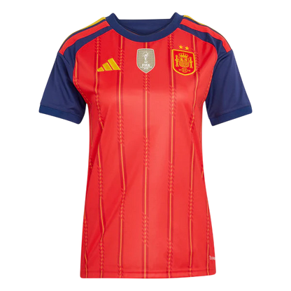 Camisa Espanha 2026/27 I Home Torcedor - Edição Campeões do Mundo - Feminina