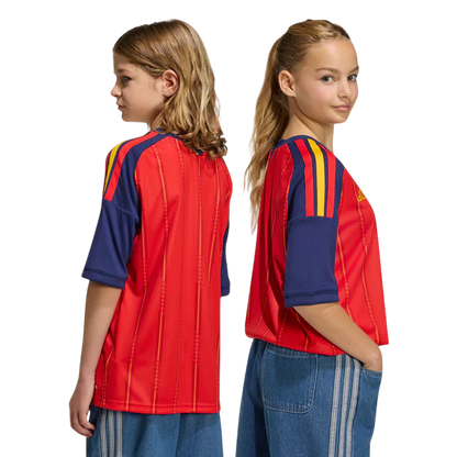 Kit Infantil Espanha 2026/27 I Home Torcedor - Edição Campeões do Mundo