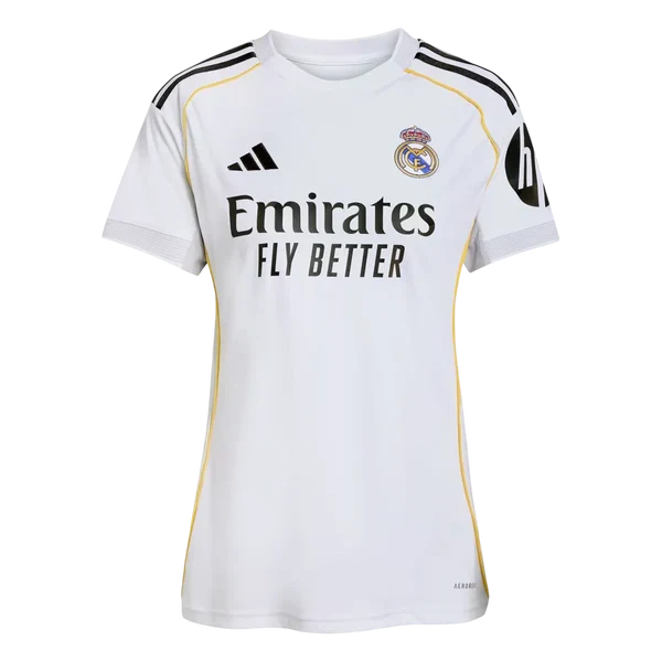 Camisa Real Madrid Home 25/26 - Versão Feminina
