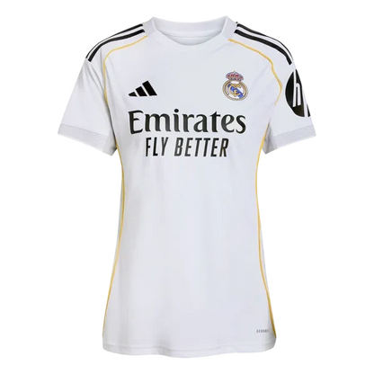 Camisa Real Madrid Home 25/26 - Versão Feminina