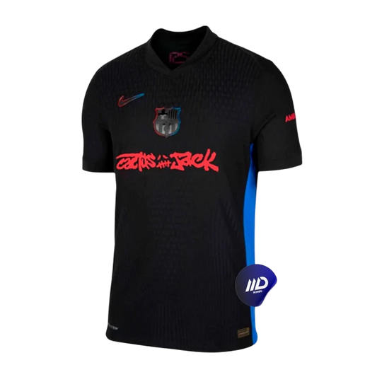Camisa Barcelona Away x Travis Scott 24/25 - Torcedor Masculina