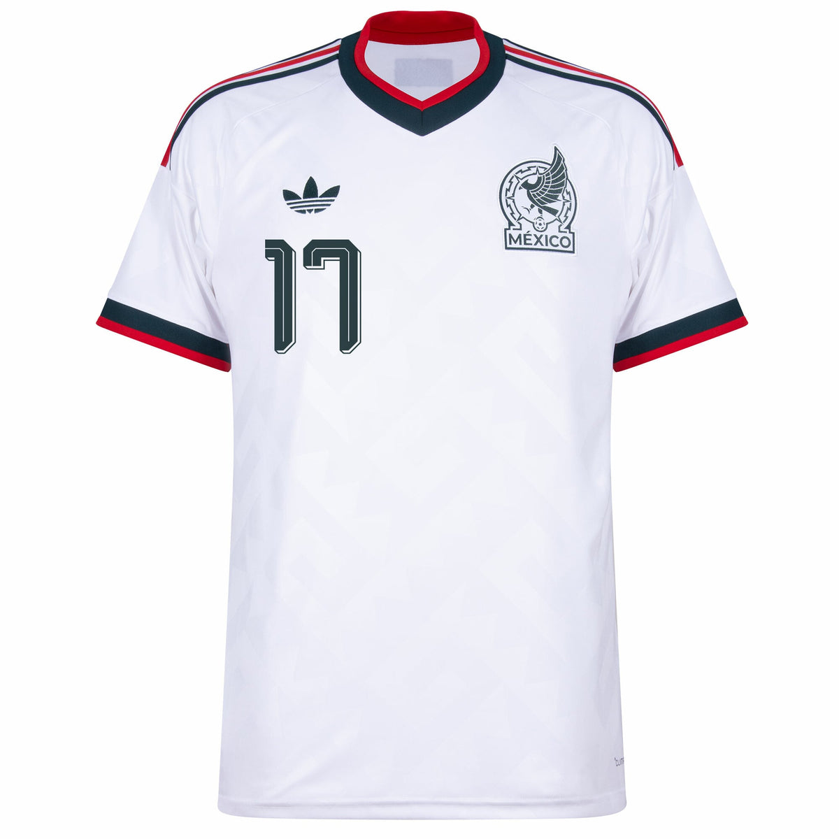 Camisa México Away Copa 2026 - #17 Pineda - Versão Torcedor
